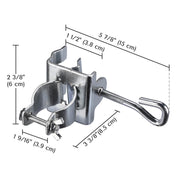 DIY 1 1/2" Patio Umbrella Clip on Table Balcony (D7/8" to D1 1/4")