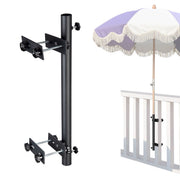 DIY Deck Railing Umbrella Holder Vertical Mount D1 9/16" Poles