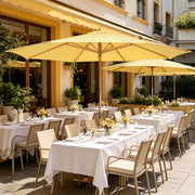 DIY 13 Foot Wooden Patio Umbrella Color Options