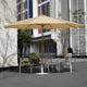 DIY 13 Foot Wooden Patio Umbrella Color Options
