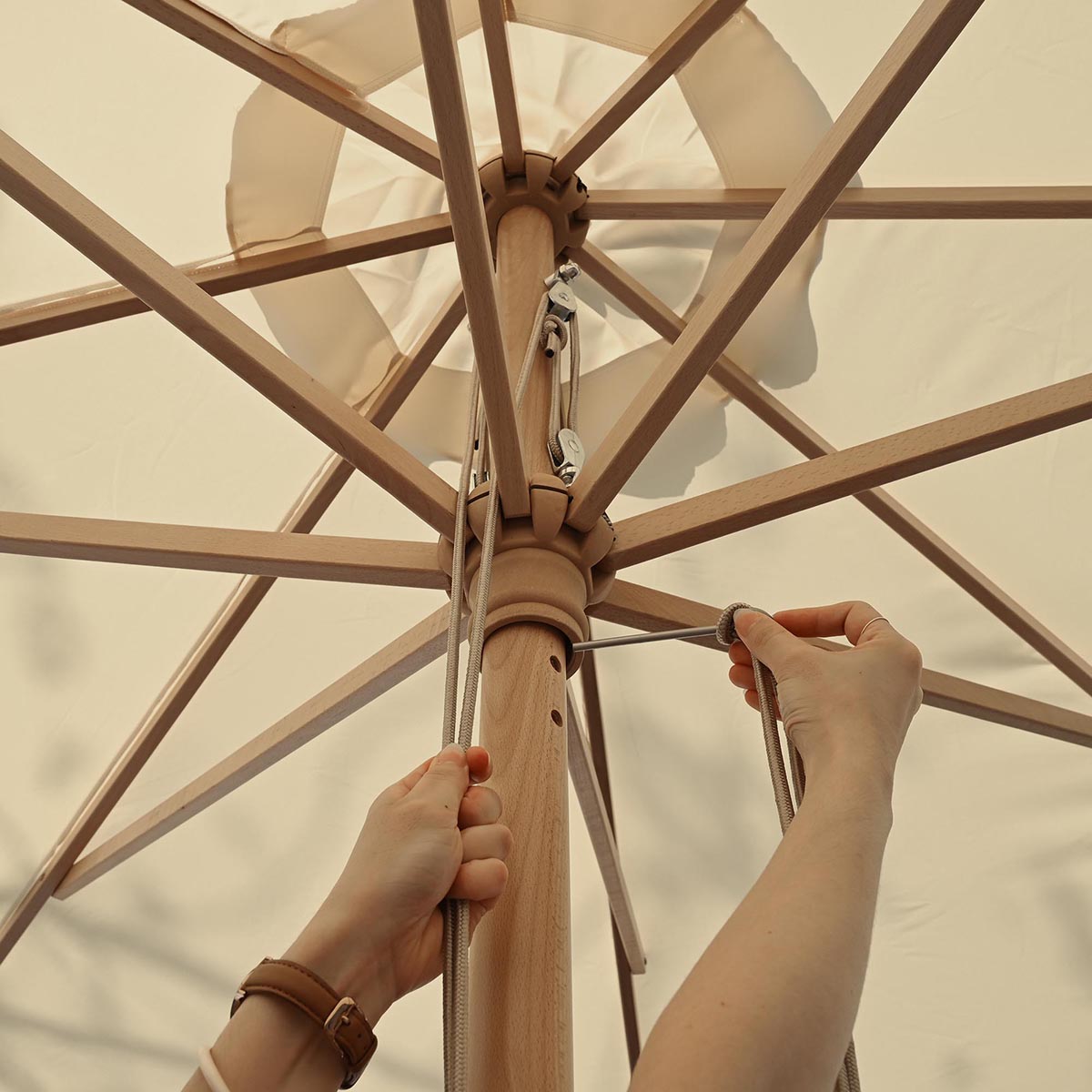 DIY 13 Foot Wooden Patio Umbrella Color Options DIY 13 Foot Wooden Patio Umbrella Color Options