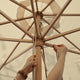 DIY 13 Foot Wooden Patio Umbrella Color Options