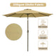 DIY 9 Foot Tilting Outdoor Patio Umbrella