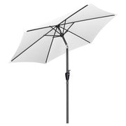 8 ft 6-Rib Outdoor Patio Umbrella