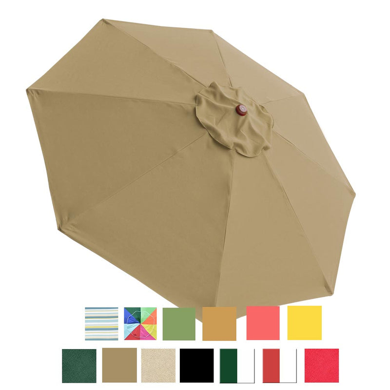 10 ft Patio and Market Umbrella Replacement Canopy