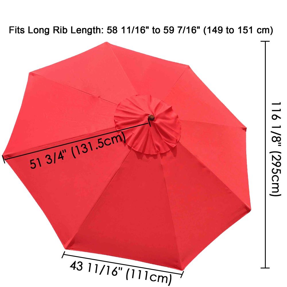 DIY 10 ft Patio and Market Umbrella Replacement Canopy DIY 10 ft Patio and Market Umbrella Replacement Canopy