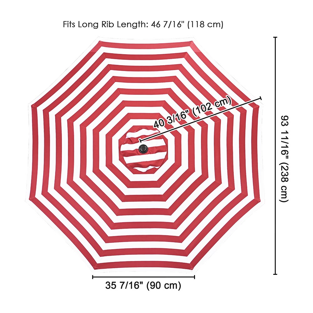 7 ft patio umbrella replacement canopy DIY 8 ft Patio and Market Umbrella Replacement Canopy