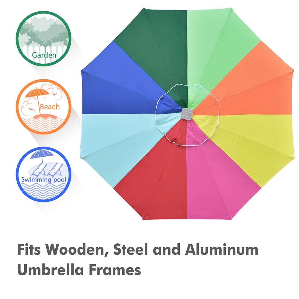 DIY 8 ft Patio and Market Umbrella Replacement Canopy DIY 8 ft Patio and Market Umbrella Replacement Canopy