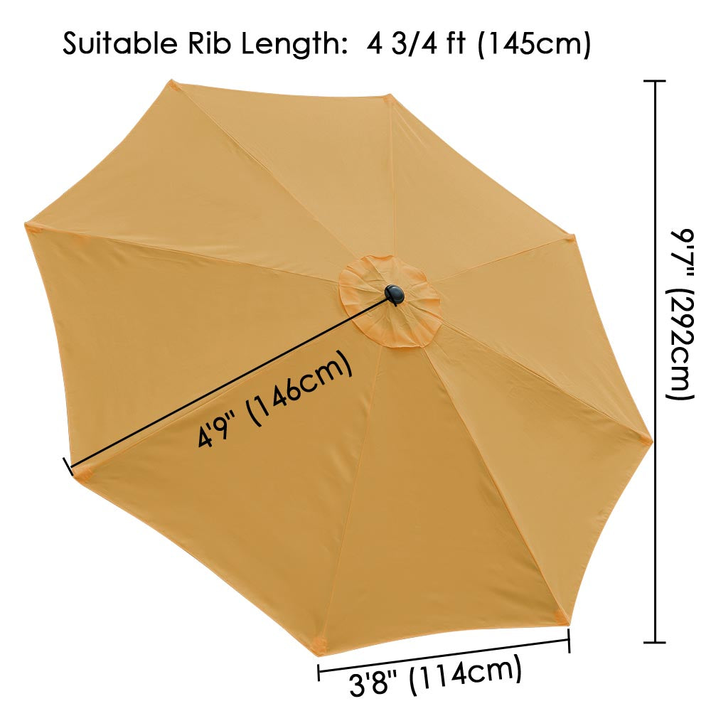 DIY 10 ft Patio and Market Umbrella Replacement Canopy DIY 10 ft Patio and Market Umbrella Replacement Canopy