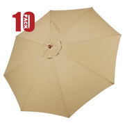DIY 9 ft Patio Umbrella Replacement Canopy 8-Rib