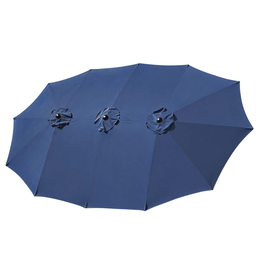 diy patio umbrella canopy DIY 15x9 Foot Rectangular Patio Outdoor Umbrella Canopy Replacement