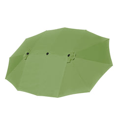 15x9 Foot Rectangular Patio Outdoor Umbrella Canopy Replacement