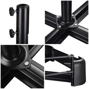 DIY 168 lb Umbrella Weight Sand Bags for 1 7/8" Poles