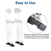 DIY Drywall Stilts Floor Plate Sole Non-Slip Nylon 2ct/Pack
