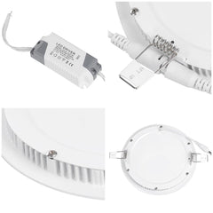 9W LED Ceiling Recessed Lighting Kit