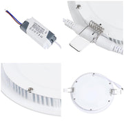 DIY 15W LED Ceiling Recessed Lighting Kit Warm White