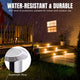 DIY 15x LED Deck Lights with Adapter for Step Stairs
