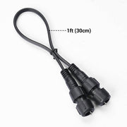 DIY LED Rope Light 2 Pin Connectors 13mm Dia