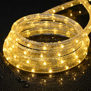 DIY Warm White Rope Lights Outdoor - 120V, 1/2"(13mm), Plug-in
