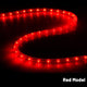 DIY 150ft Waterproof LED Rope Light Red 120V Plug-in