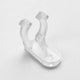 DIY D1/2" Wall Mount Clips for LED Neon Rope Lights 50ct/pk