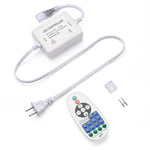 AC110V RF Remote + Controller for LED Neon Light Warm White