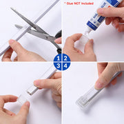 DIY 2-Wire Splice Connector for Neon Lights 14x7mm 10Set/pk