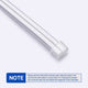 DIY 2-Wire Splice Connector for Neon Lights 14x7mm 10Set/pk