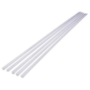 DIY 9/16" Clear Plastic U Channel 3ft 5ct/pk