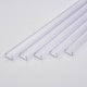 DIY 9/16" Clear Plastic U Channel 3ft 5ct/pk
