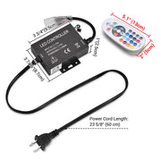 DIY 110V Controller + RF Remote for LED Neon Light Multi-Color(RGBW)