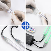DIY 110V Controller + RF Remote for LED Neon Light Multi-Color(RGBW)
