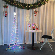 5' LED Lighted Xmas Spiral Tree Indoor & Outdoor
