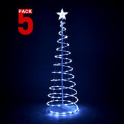 5' Spiral Christmas Tree USB Powered Indoor & Outdoor