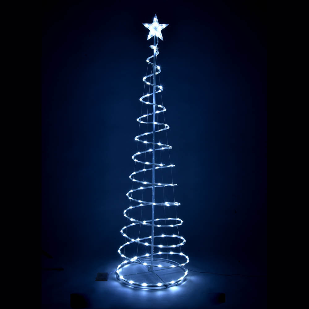 6' LED Spiral Christmas Tree Indoor & Outdoor | The DIY Outlet