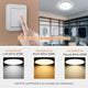 Set(2) 32W 16'' Dimmable LED Flush Ceiling Lights