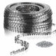 DIY 8x11mm Bendable Stainless Steel U Channel 328ft for LED Strips RGBW