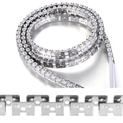 DIY 8x11mm Bendable Stainless Steel U Channel 328ft for LED Strips RGBW