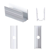 DIY Aluminum U Channel 6x10mm for 2700K LED Neon Rope Light