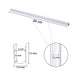 DIY Aluminum U Channel 6x10mm for 2700K LED Neon Rope Light