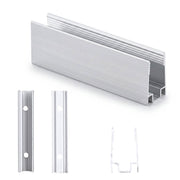 DIY Aluminum U Channel 8x12mm for RGBW LED Neon Rope Light