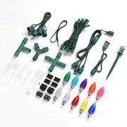 DIY LED String Lights Sample - C9, 5mm Wide Angle Mini