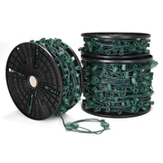 DIY Outdoor C9 Christmas Light Stringer with E17 Sockets 120V SPT-1W