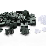 DIY Christmas Light Plug 18AWG SPT-1 (Male, Female Plug, End Cap)