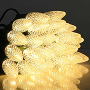 DIY Faceted C9 Replacement Christmas Light Bulbs E17 Base 25ct/pk