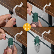 DIY C7 C9 Christmas Light Clips, Stakes, End Caps 100ct/pk