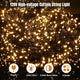 DIY 40'x10' Outdoor Curtain String Light 120V