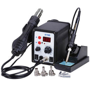DIY 878D 2in1 Hot Air & Iron Desoldering Soldering Station