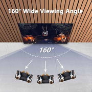 DIY Projector Screen Matte White 177" (154"Lx 86"H)