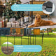 DIY 48" Tall Metal Dog Playpen Fence for Outdoor, Indoor, Camping
